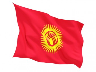 флаг киргизии